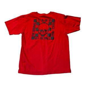 Vans Off The Wall Men's LG Skull Checkered Graphic T-shirt